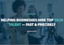 source and recruit top tech talent for your company